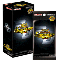 Yu-Gi-Oh RUSH DUEL 5th ANNIVERSARY PACK Japan NEW - Image 1