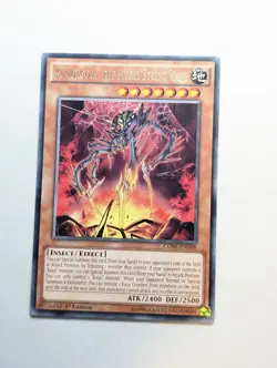 YuGiOh Kumongous, the Sticky String Kaiju Rare CORE-EN088 1st Edition - LP/MP - Image 1