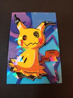 Pokemon Mimikyu Cracked Ice Holo Team Rocket Card Database Set Peru - Image 1
