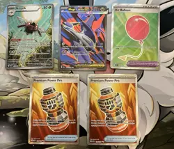 Pokemon TCG Mega Evolution Lot Of 5 Cards. Ultra Rares + Illustration Rare - Image 1