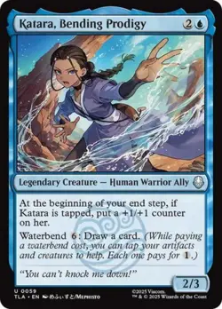 ~ Katara, Bending Prodigy ~ NM ~ MTG: Avatar ~ MTG ~ - Image 1