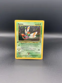 Pokemon Card: Neo Discovery 1st Edition Holo Rare: Yanma 17/75 - Image 1