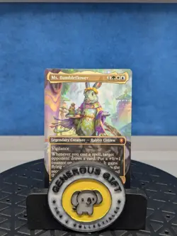 Ms. Bumbleflower (Borderless) Commander: Bloomburrow Regular - Image 1