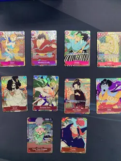 One Piece TCG 1st Anniversary Promo Card Set English - Image 1