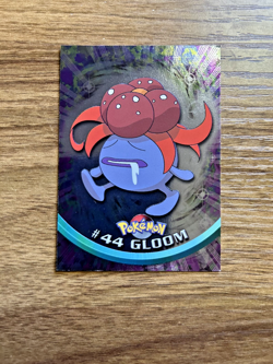 #44 Gloom - Pokemon Topps Silver Holo Card - Blue Logo - Image 1