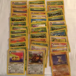 Vintage Pokemon Cards Lot of 32 Jungle Unlimited 1999 LP-NM WOTC - Image 1