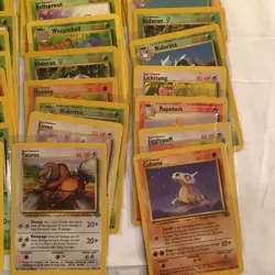 Vintage Pokemon Cards Lot of 32 Jungle Unlimited 1999 LP-NM WOTC - Image 4