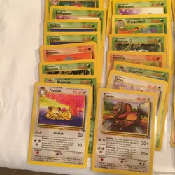Vintage Pokemon Cards Lot of 32 Jungle Unlimited 1999 LP-NM WOTC - Image 5