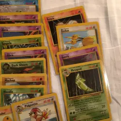 Vintage Pokemon Lot of 44 Cards Base Set 1999 HP-NM WOTC Rare Uncommon Common - Image 4