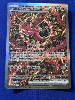ORICORIO EX 024 Phantasmal Flames UPC Promo Pokemon Card - Image 1