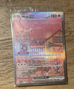 Pokemon TCG 151 S&V Mewtwo Promo 3 Card Set With Mewtwo Pog. Factory Sealed - Image 4
