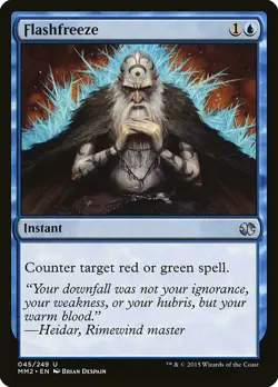 FOIL Flashfreeze | MtG Magic Modern Masters 2015 | English | Near Mint - Image 1