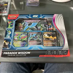 Pokemon Trading Card Game: Paradox Wisdom Premium Collection Box Sealed/New - Image 1
