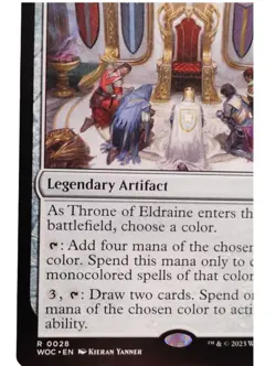 MTG Throne Of Eldraine 0028 Wilds Of Eldraine Commander Regular Finish - Image 3