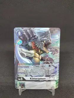 KIMERAMON BT8-084 SR ALTERNATE ART NEW AWAKENING DIGIMON CARD - Image 1