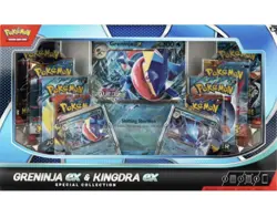 Pokemon Trading Card Game Greninja EX and Kingdra EX Special Collection Box NEW - Image 1