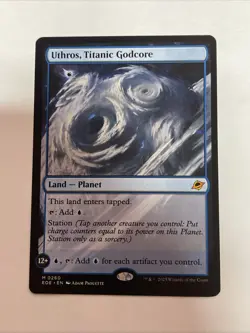 Uthros, Titanic Godcore Edge of Eternities Mythic #260 - Image 1