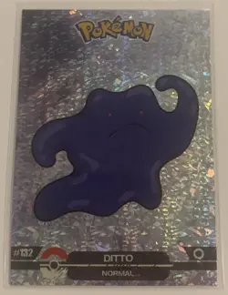 Ditto #132 - Cracked Ice Holo - Crystal Dark Black 2025 - Pokemon Card - Image 1