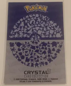 Ditto #132 - Cracked Ice Holo - Crystal Dark Black 2025 - Pokemon Card - Image 2