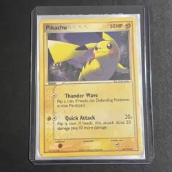 Pikachu 78/110 2006 EX Holon Phantoms Pokemon Card - Image 1