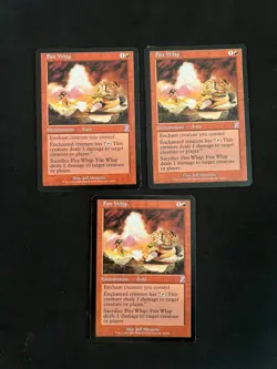 Fire Whip #63 [Timeshifted] Magic MTG Cards LP/MP - Image 1