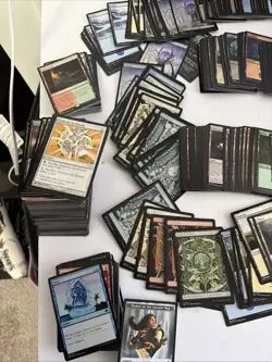 HUGE MTG MAGIC THE GATHERING CARD LOT COLLECTION BULK COMMONS RARES UNSEARCHED - Image 2