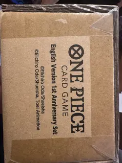 One Piece Card Game : English Version 1st Anniversary Set - Brand New & Sealed - Image 4