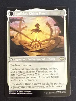1x Katilda, Dawnhart Martyr (21) Innistrad: Crimson Vow LP MTG Magic x1 MKE - Image 2