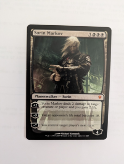 Sorin Markov Zendikar MTG NM Free shipping with tracking - Image 1