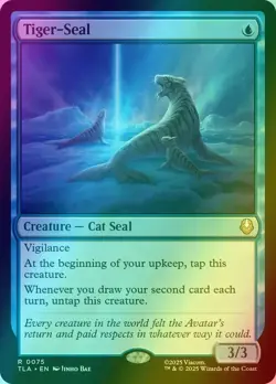 Tiger-Seal - Foil - Avatar: The Last Airbender - TLA R 0075 - Image 1