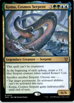 Koma, Cosmos Serpent M Commander: Murders at Karlov Manor 213 NM - Image 1