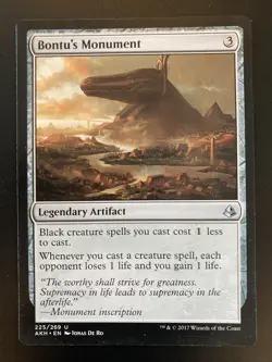 Bontu's Monument 225/269 MTG Amonkhet AKH Uncommon English NM - Image 1