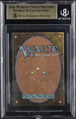 2025 MTG FF FOIL PROMO TOP 8 DIABOLOS GUARDIAN FORCE DEATH'S SHADOW BGS 9.5 - Image 2