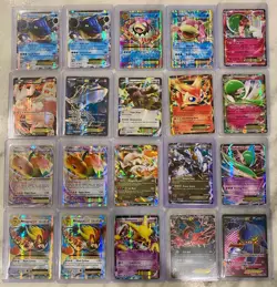 Pokemon TCG Mid Era Lot Bundle of 20 Near Mint-LP (Mega/Full Art/EX/Gradable) - Image 1