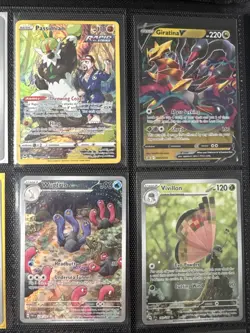 Pokemon English Mixed Lot Of 12 Illustration Rares Giratina Palafin Pawmi IR - Image 5