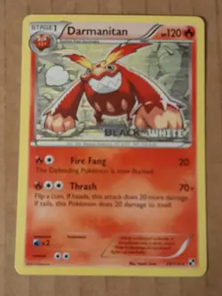 Pokemon Darmanitan Black & White Prerelease 25/114 NM See Pictures - Image 1