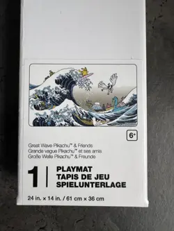 Pokemon TCG | Great Wave Pikachu & Friends Playmat - Brand New - Image 2