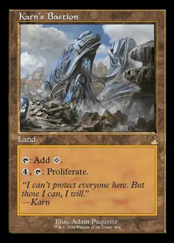 Near Mint x 1 Karn's Bastion - Retro Frame Ravnica Remastered Variants - Image 1