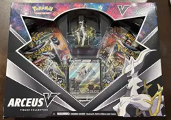 Pokemon TCG Arceus V Figure Collection Box Factory Sealed New - Image 1