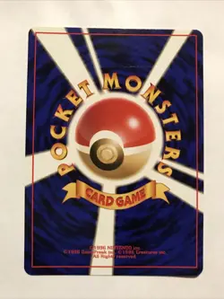 Pokemon Brock’s Rhydon Gym Challenge Holo No.112 Old Back Japanese 1996 - Image 4