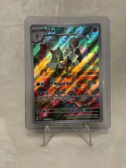 Pokemon TCG Scarlet & Violet Base Set - Kirlia Illustration Rare - 212/198 NM - Image 1