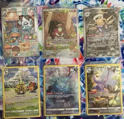 Pokemon Tcg Illustration Rare Lot Of 6 - Image 1
