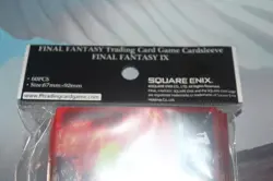 Official Final Fantasy IX - Vivi - Card Sleeves 60p - Can Fit MTG Cards - Image 2