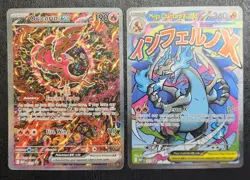 Phantasmal Flames UPC Mega Charizard X EX 023 & Oricorio EX 024 Promo Pokemon🔥 - Image 1