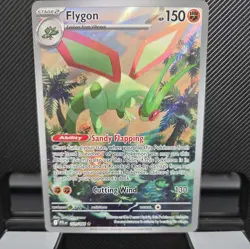 POKEMON MEGA EVOLUTION PHANTASMAL FLAMES - FLYGON ILLUSTRATION RARE [#101/94] - Image 1