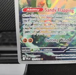 POKEMON MEGA EVOLUTION PHANTASMAL FLAMES - FLYGON ILLUSTRATION RARE [#101/94] - Image 4