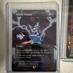 LOT - Sol Ring Deadly Dispute Shadow --FOIL - Secret Lair x Sonic - NM Magic MTG - Image 3