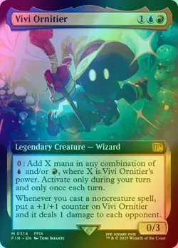 Magic: The Gathering - Vivi Ornitier -Foil -Final Fantasy NM/M - Image 1