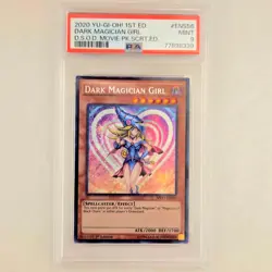 PSA 9 Yu-Gi-OH! 1st ED. D.S.O.D Dark Magician Girl Secret Rare - Image 1