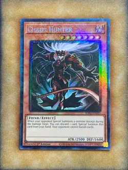Yugioh Chaos Hunter RA02-EN007 Prismatic Collector Rare 1st Ed NM - Image 1